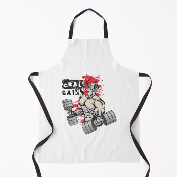 Item preview, Crazy gains - Nothing beats the feeling of power that weightlifting, powerlifting and strength training it gives us! A beautiful vintage design representing body positivity! designed and sold by crazycollective.