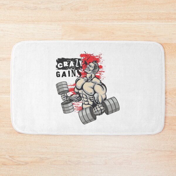 Item preview, Crazy gains - Nothing beats the feeling of power that weightlifting, powerlifting and strength training it gives us! A beautiful vintage design representing body positivity! designed and sold by crazycollective.