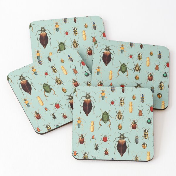 Item preview, Antique pattern - Beetles and Bugs designed and sold by UtArt.