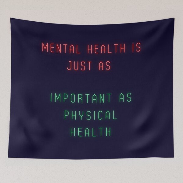 Item preview, Mental Health Is Just As Important As Physical Health designed and sold by AhmedXhah.