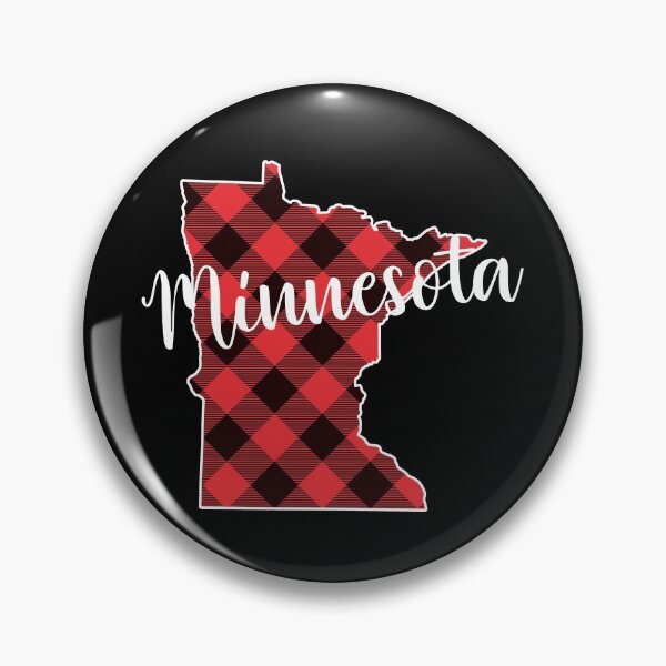Artikelvorschau, Minnesota State Map Buffalo Plaid Christmas MN Minnesota Gear entworfen und verkauft von DynamicDesign.