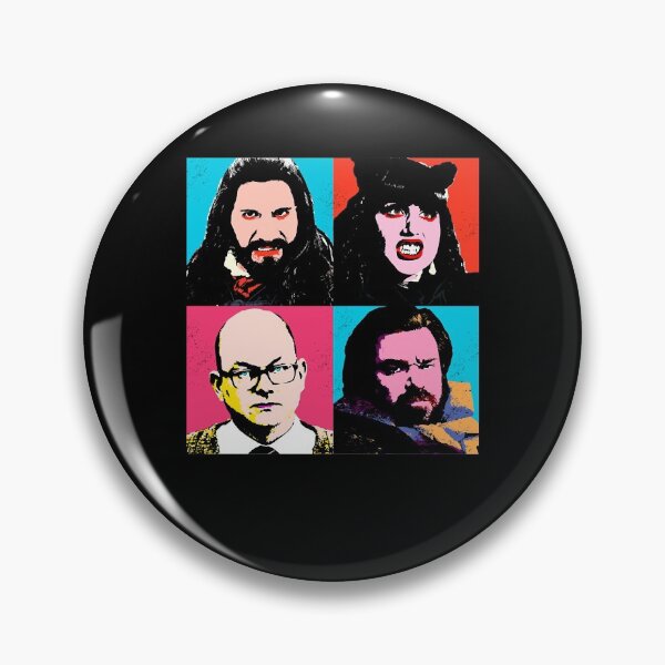 Item preview, Metal Baby Vampire Warhol Funny Man Fans designed and sold by JosianneCole.