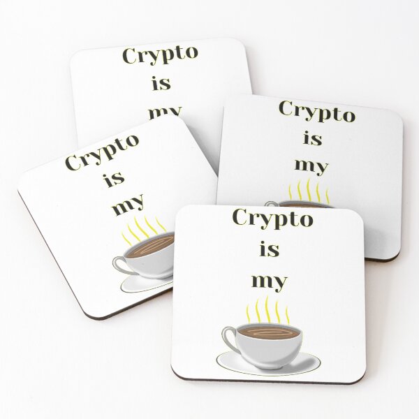 Item preview, Crypto is my coffee designed and sold by NoGoodJuli.