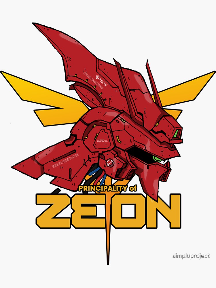 Gundam Head - Sazabi Neo Zeon 