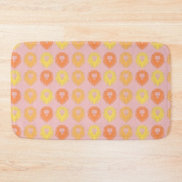 Item preview, Yellow and orange transparent lions designed and sold by LukjanovArt.