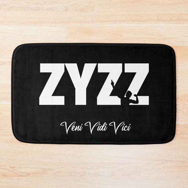 Item preview, White Zyzz Text Sickkunt Gym Bodybuilding Motivational Aesthetic Veni Vidi Vici Design designed and sold by Princeps-.