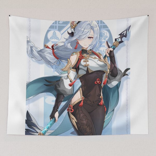 Item preview, Shenhe Card - Genshin Impact designed and sold by Aka-Hanako.