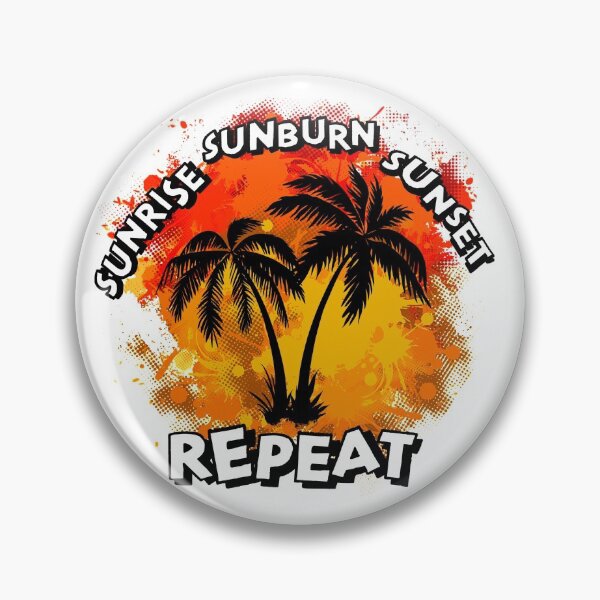 Item preview, sunrise sunburn sunset repeat designed and sold by MARRTDESIGN.