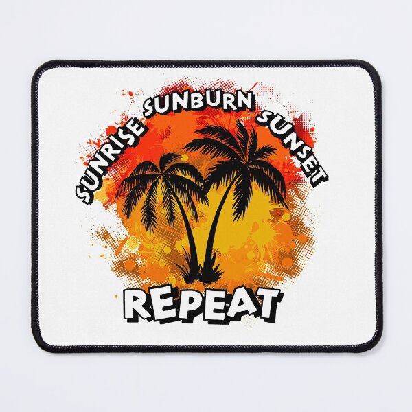 Item preview, sunrise sunburn sunset repeat designed and sold by MARRTDESIGN.