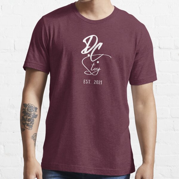 D.C. Stoy (White Print) Essential T-Shirt