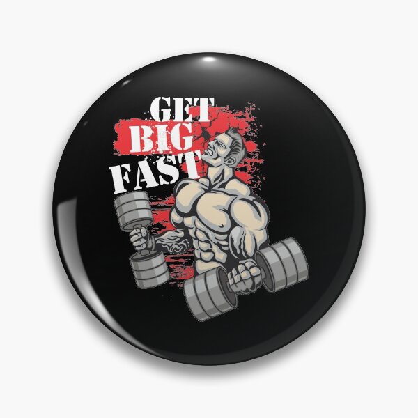 Item preview, Get big fast - Crazy gains - Nothing beats the feeling of power that weightlifting, powerlifting and strength training it gives us! A beautiful vintage design representing body positivity! designed and sold by crazycollective.