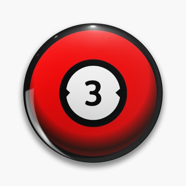 Item preview, BILLIARD BALL THREE designed and sold by diego75bcn.