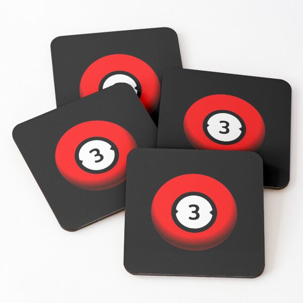 Item preview, BILLIARD BALL THREE designed and sold by diego75bcn.
