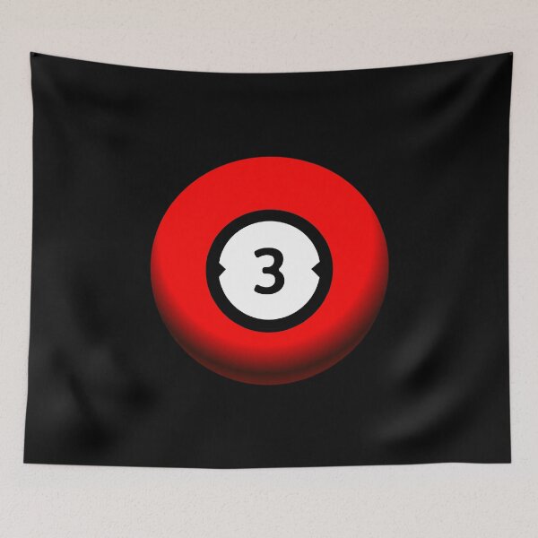 Item preview, BILLIARD BALL THREE designed and sold by diego75bcn.