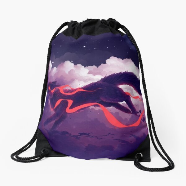 The cloud jumper Drawstring Bag