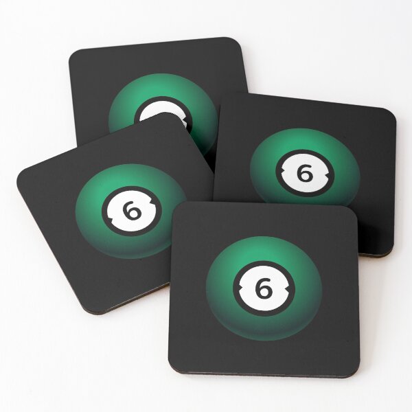 Item preview, SIX BILLIARD BALL designed and sold by diego75bcn.