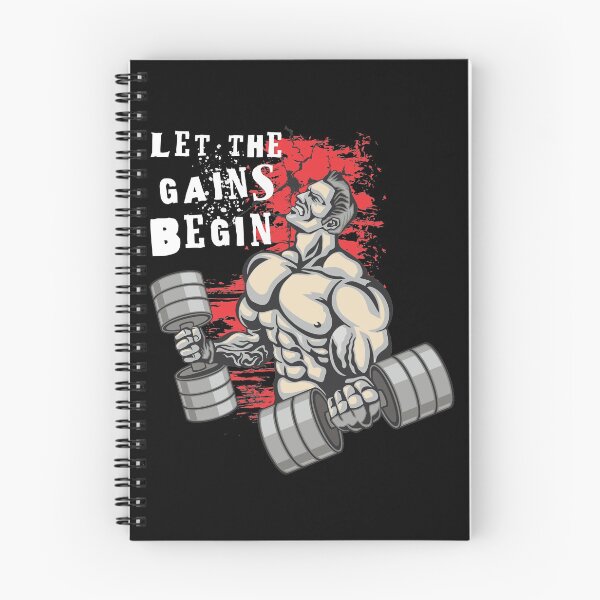 Item preview, Let the gains begin - Crazy gains - Nothing beats the feeling of power that weightlifting, powerlifting and strength training it gives us! A beautiful vintage design representing body positivity! designed and sold by crazycollective.