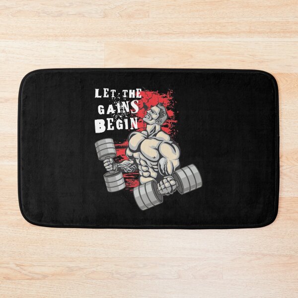 Item preview, Let the gains begin - Crazy gains - Nothing beats the feeling of power that weightlifting, powerlifting and strength training it gives us! A beautiful vintage design representing body positivity! designed and sold by crazycollective.