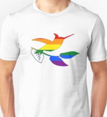 Rainbow Hummingbird Unisex T-Shirt