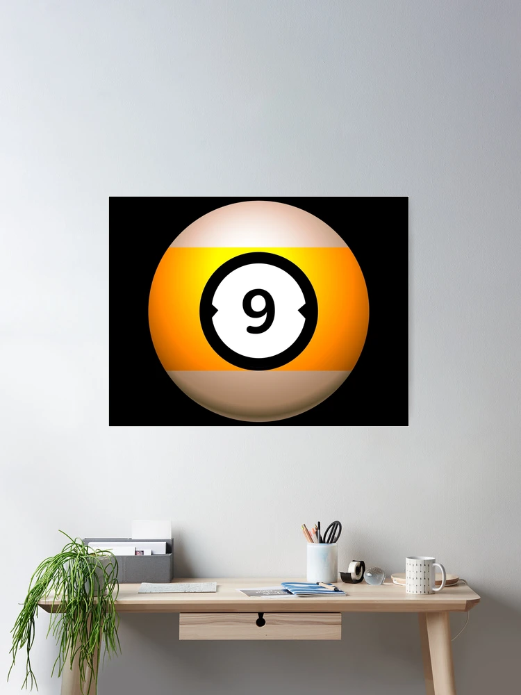 NINE BILLIARD BALL