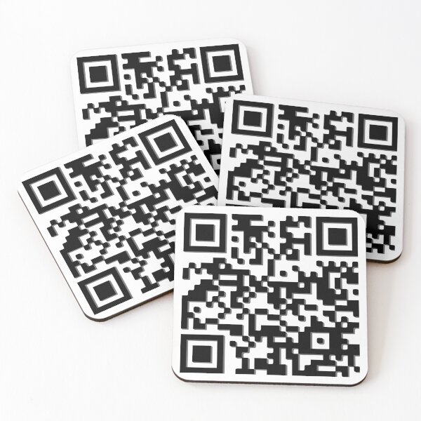 Item preview, QR Code Messages Fuck vaccination black designed and sold by Cartsandrab.