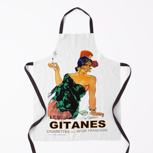Item preview, LES GITANES L Vintage Rare Cigarette Regie Francaise Advertising Print designed and sold by posterbobs.