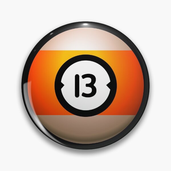 Item preview, BILLIARD BALL THIRTEEN designed and sold by diego75bcn.