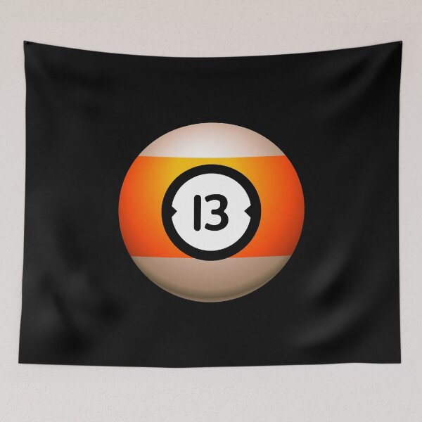 Item preview, BILLIARD BALL THIRTEEN designed and sold by diego75bcn.