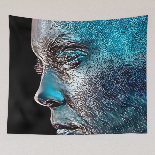 Item preview, Blue snake woman designed and sold by PlacidHinds.