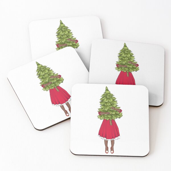 Item preview, Christmas Tree Pine Cone Watercolor Holiday Season designed and sold by CreativeBu.
