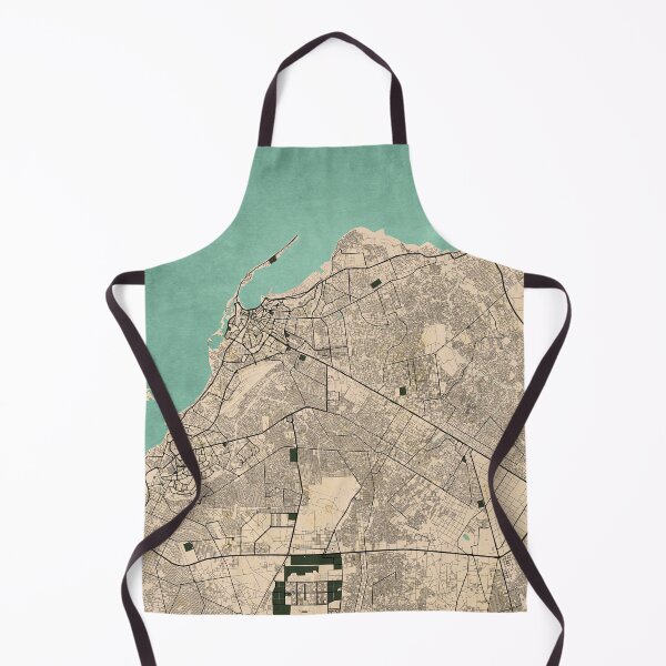 Item preview, Luanda City Map of Angola - Vintage designed and sold by deMAP.