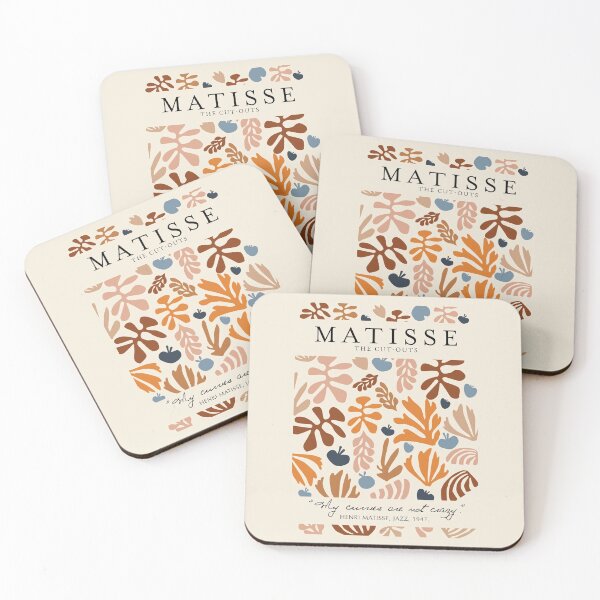 Item preview, H Matisse Collage Leaf Colour designed and sold by Hazel Otten.