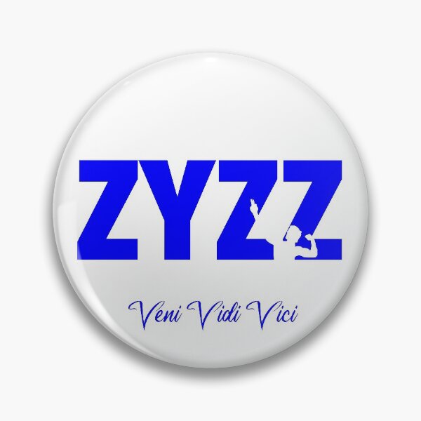 Item preview, Blue Zyzz Text Sickkunt Gym Bodybuilding Motivational Aesthetic Veni Vidi Vici Design designed and sold by Princeps-.