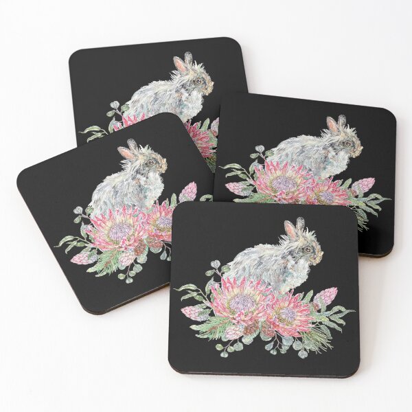 Item preview, Lionhead Bunny Rabbit with Festive Flora designed and sold by becca-boyce.