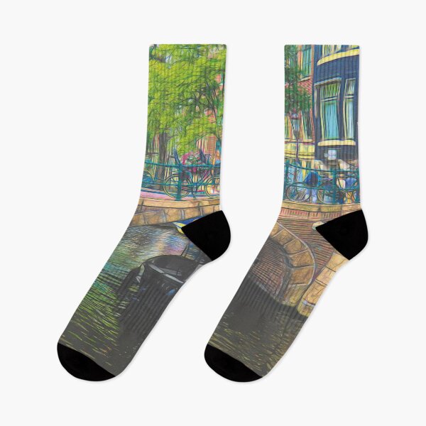 Item preview, Under a bridge in Amsterdam canal designed and sold by Ingrid Hütten.