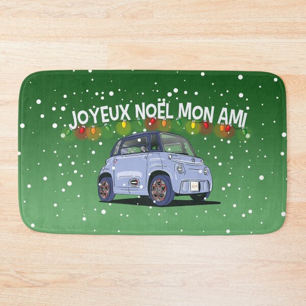 Item preview, Citroen Ami electric car Une carte de noël greeting card designed and sold by Webazoot Industries - Car Art.