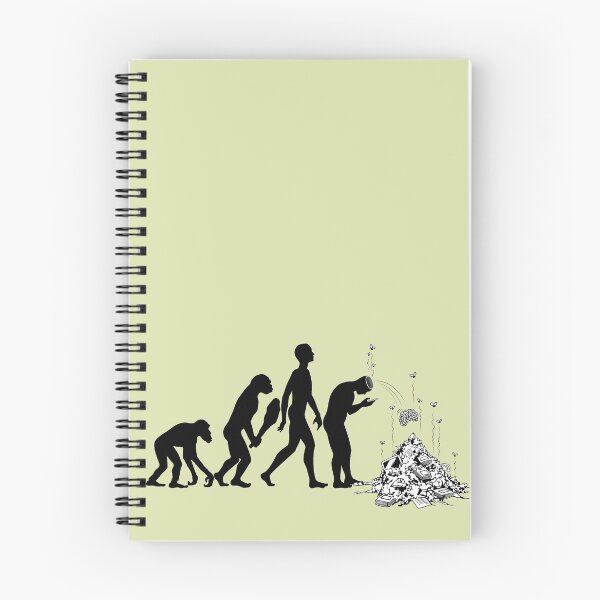 Item preview, Extinction - Humorous Apes to Humans Evolution designed and sold by BluedarkArt.