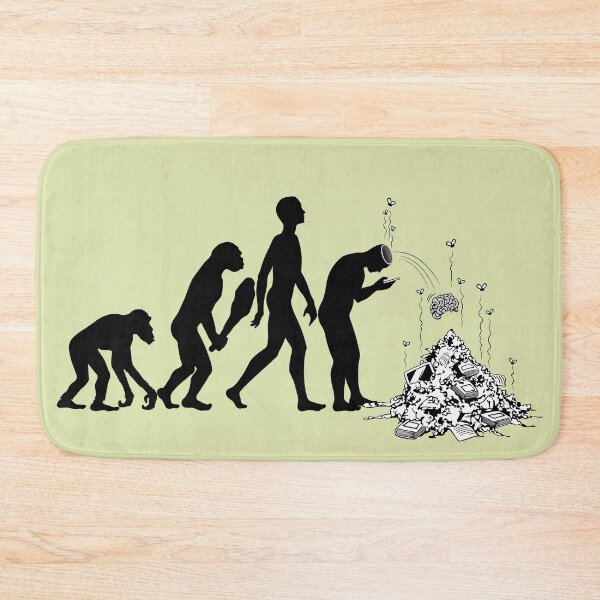 Item preview, Extinction - Humorous Apes to Humans Evolution designed and sold by BluedarkArt.
