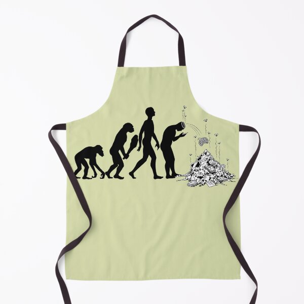 Item preview, Extinction - Humorous Apes to Humans Evolution designed and sold by BluedarkArt.