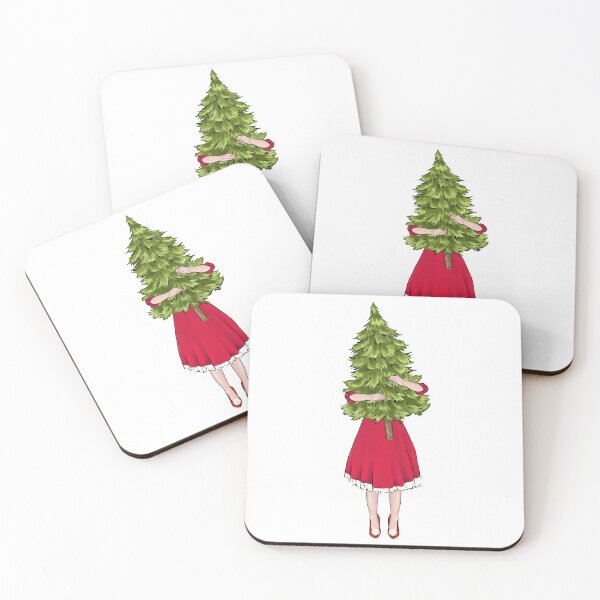 Item preview, Christmas Tree Pine Cone Watercolor Holiday Season designed and sold by CreativeBu.
