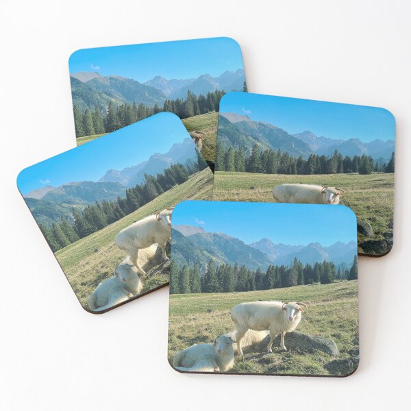 Item preview, Sheep in mountains, Poland, Zakopane  designed and sold by TravelNotes.
