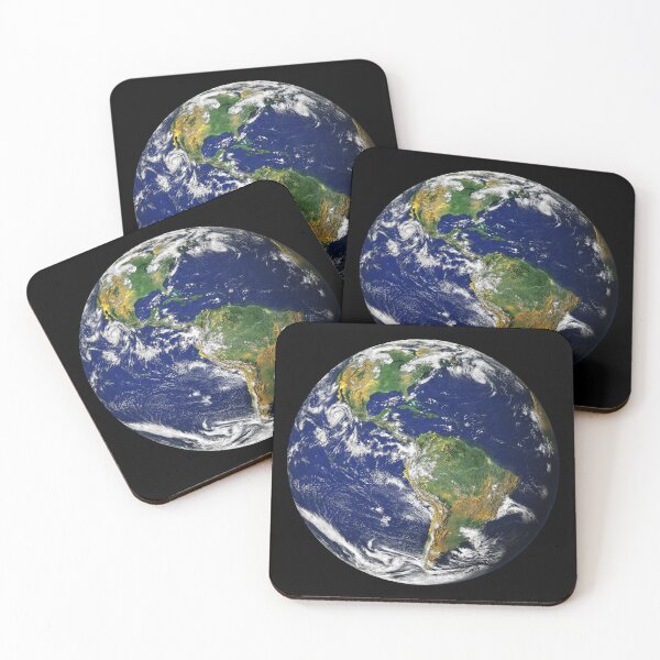 Artikelvorschau, Der Planet Erde - Unser blauer Marmor (Nord- & Südamerika) entworfen und verkauft von Happy Puppy Print On Demand.