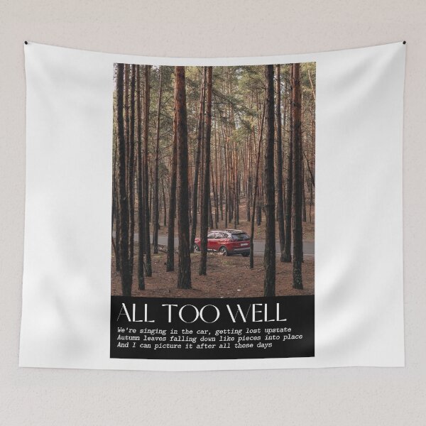 Item preview, All Too Well Film poster, An Upstate Escape designed and sold by SerenaChoe.