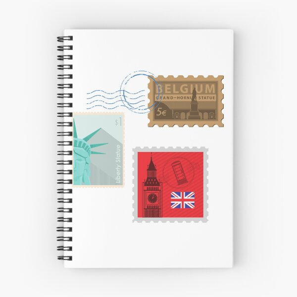 Item preview, Stamp Belgium, New York and London designed and sold by JAG2B.