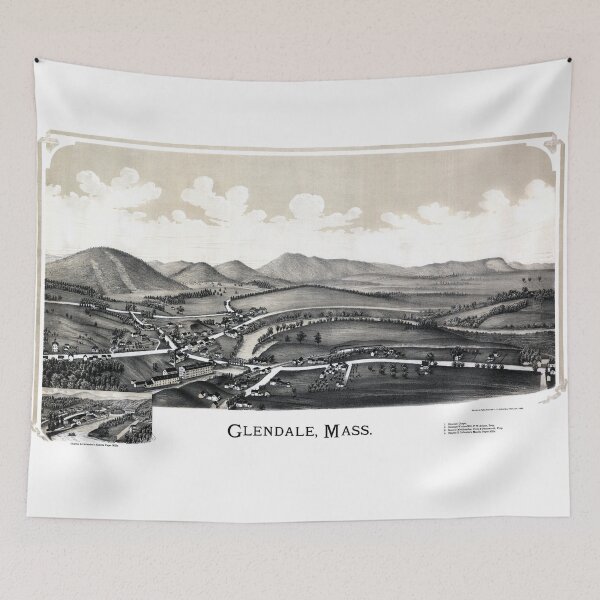 Item preview, Glendale-Massachusetts-1890 designed and sold by paulrommer.