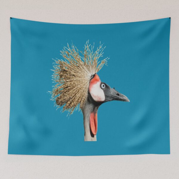 Item preview, It's All About The Hair - Funny Bird - Crane designed and sold by MugsAndDuds.
