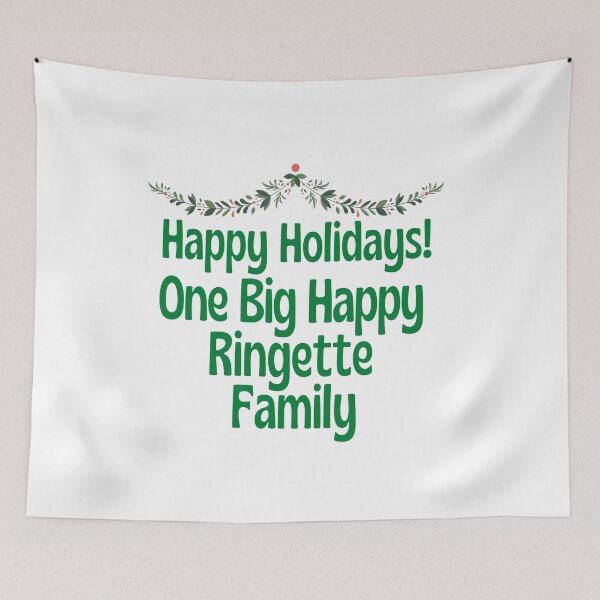 Item preview, Happy Holidays ! One Big Ringette Family designed and sold by dacdibac.