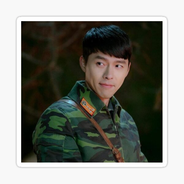 "Captain ri crash landing on you" Sticker for Sale by KOppaKUnnie