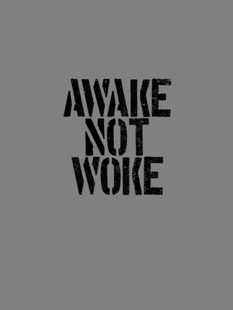 Imagen 4 de 4, Funda de iPhone con la obra Awake Not Woke Anti Censorship Free Speech Awake Not Woke Gear, diseñada y vendida por DynamicDesign.
