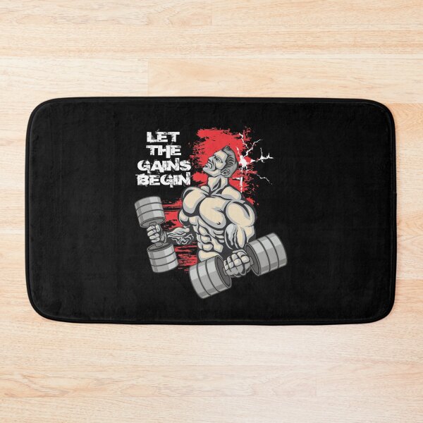 Item preview, Let the gains begin - Crazy gains - Nothing beats the feeling of power that weightlifting, powerlifting and strength training it gives us! A beautiful vintage design representing body positivity! designed and sold by crazycollective.